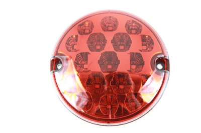 Image of AMR6526LED, a 'SINGLE RED STOP/TAIL NAS LIGHT - DEFENDER' part
