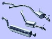 STAINLESS STEEL EXHAUSTS - STANDARD SYSTEMS